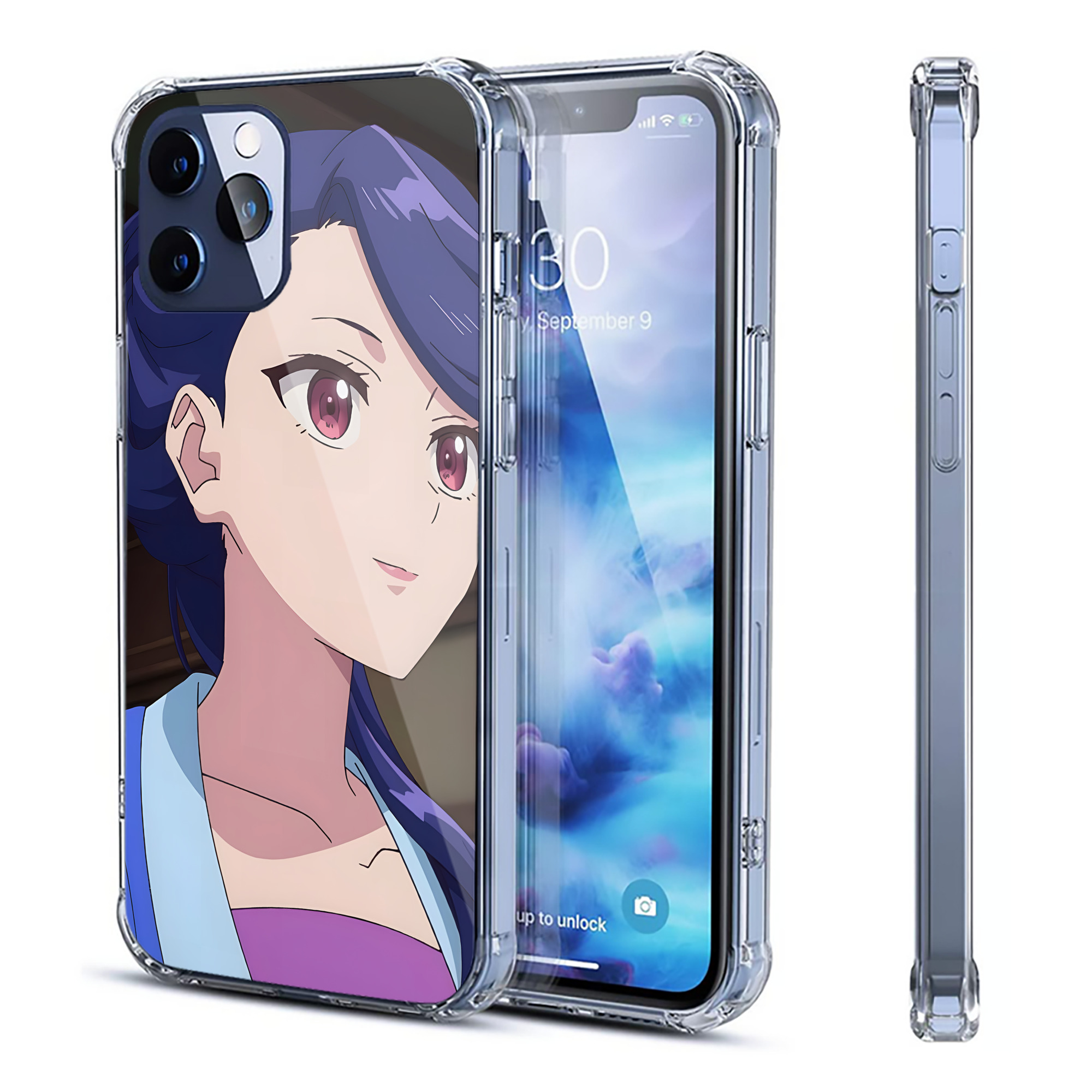 （画像用） 薬屋のひとりごと The Apothecary Diaries 【iPhone 12シリーズ対応】透明スマホケース（クリアソフトケース）